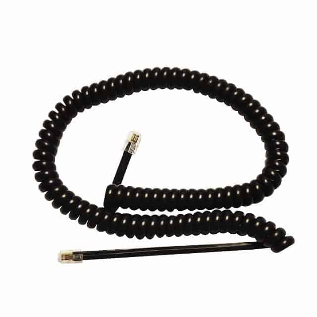 BT Handset Curly Cord 400mm