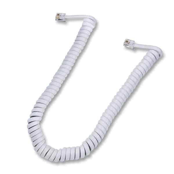 Handset Curly Cord 400mm
