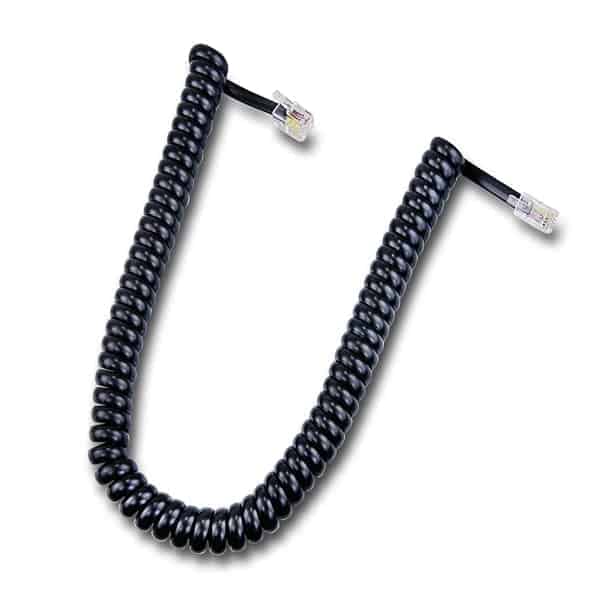 Handset Curly Cord 300mm