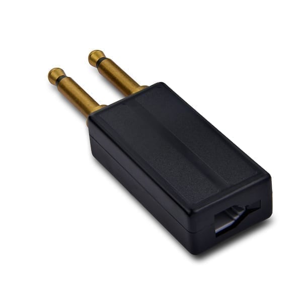 Nortel Twin Prong Plug (2pole) Black m2250