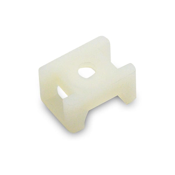Cable Tie Base 25×15 Natural Screw Fixing